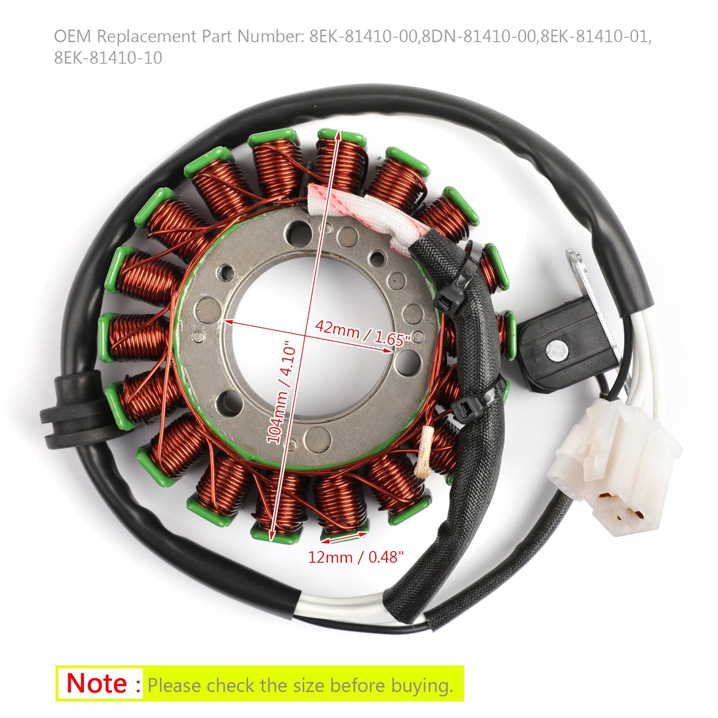 Generator Stator For Yamaha SRX 700 / Venture 700 / SX Viper 700 2000-2006