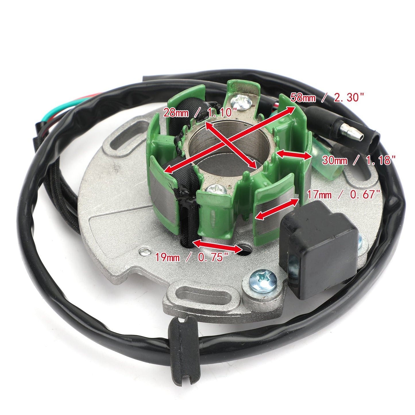 Magneto Stator Coil For Suzuki 32101-27C00 32101-27C01 32101-27C10 32101-43D00