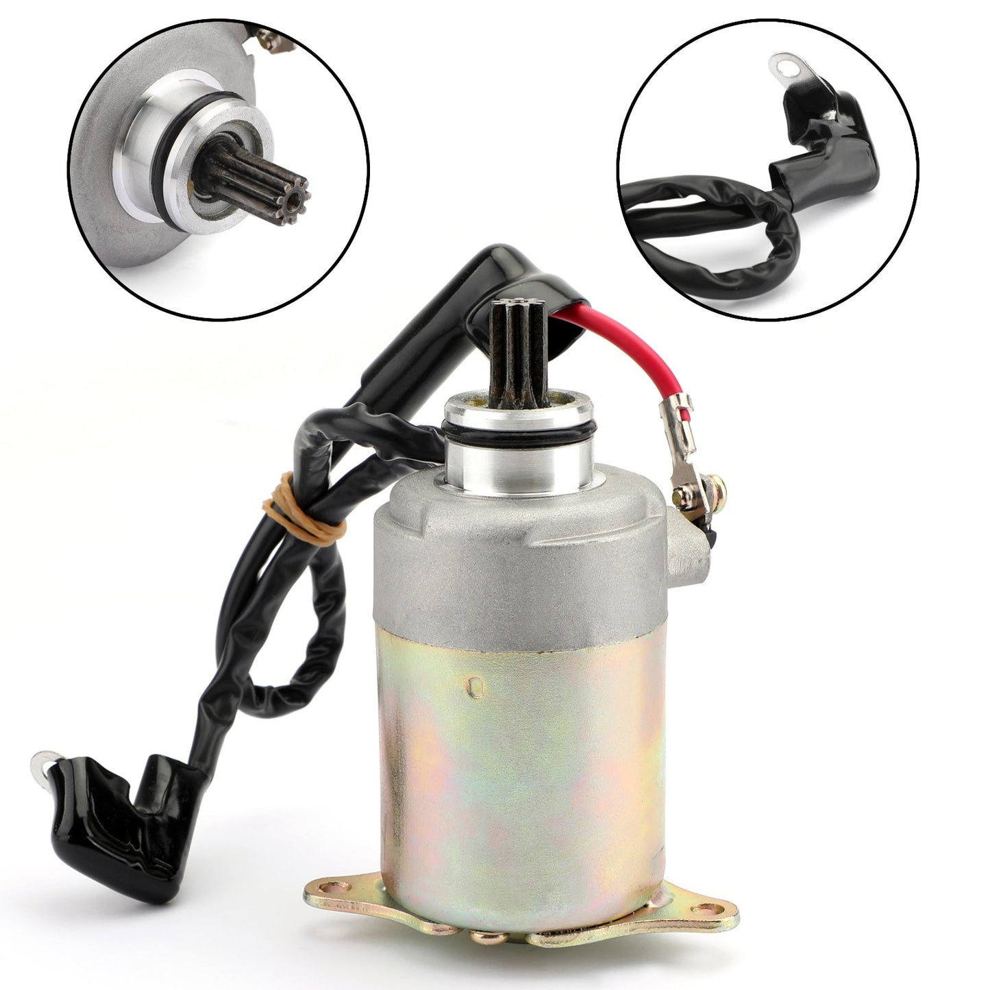 Electric Starter Motor WITH WIRE For Polaris RZR 170 UTV 2009-17 0454488 0454945