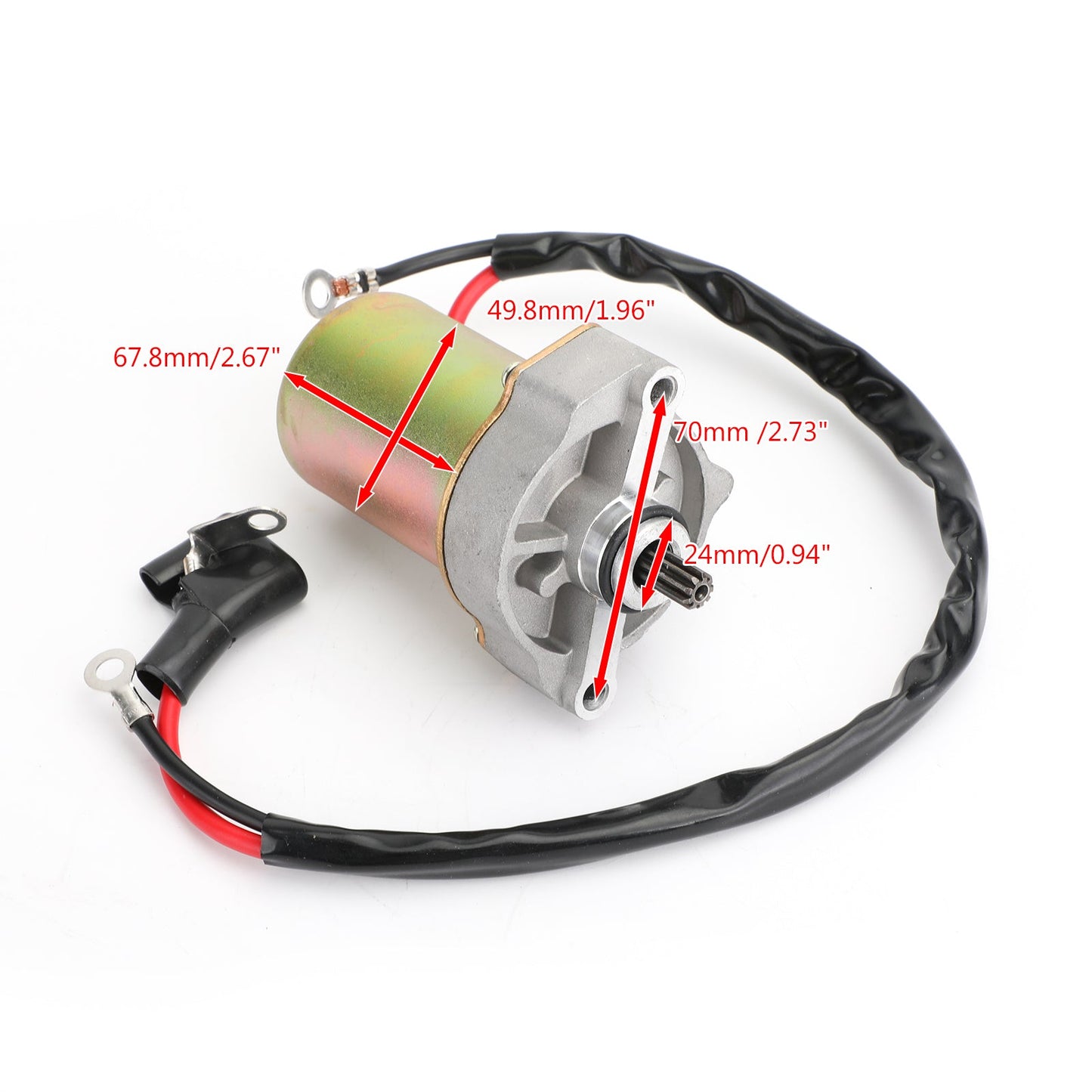 STARTER MOTOR For Yamaha Raptor 90 YFM90R ATV 09-13 90cc 4 Stroke 43D-H1800-00