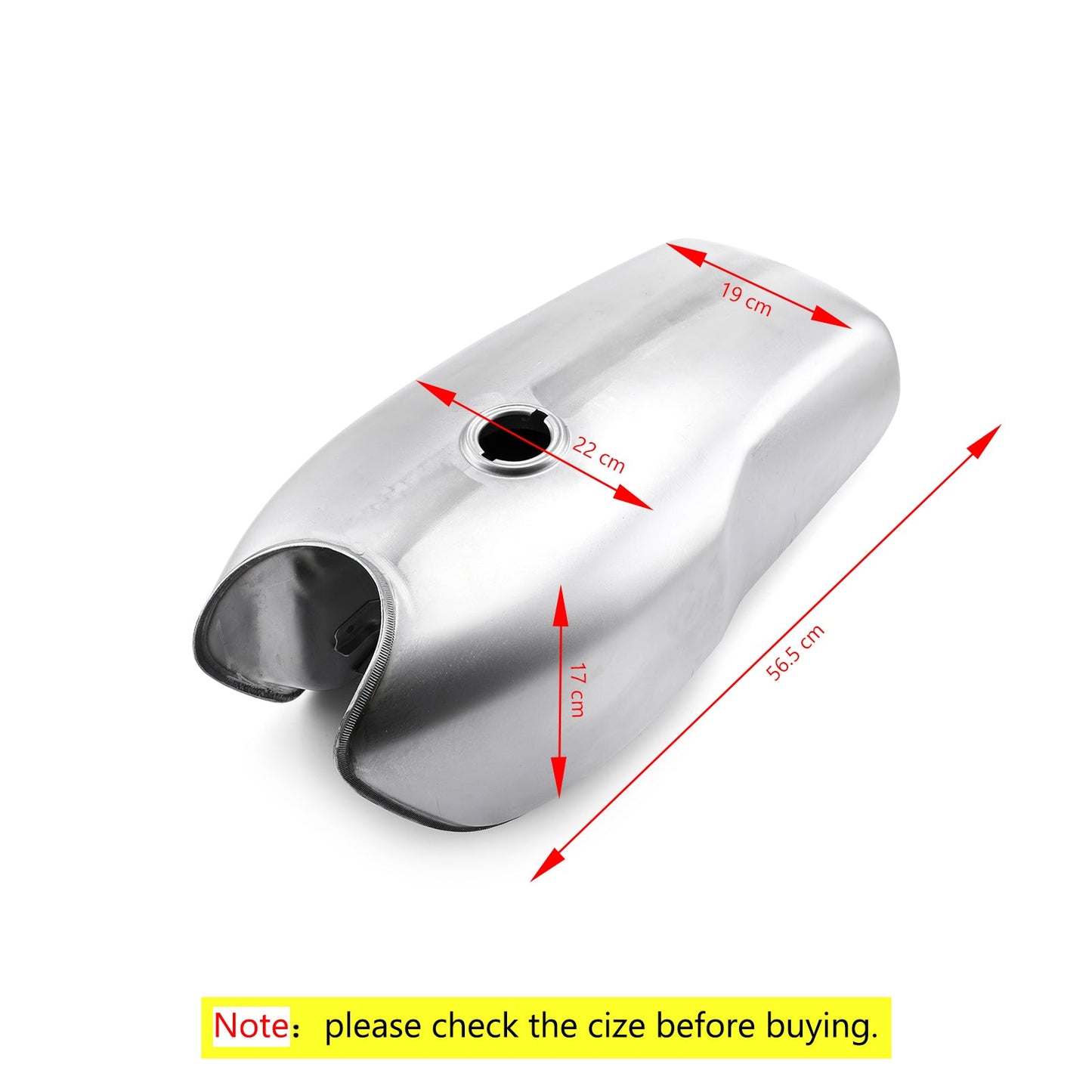 9L / 2.4 Gallon Gas Fuel Tank For Custom Cafe Racer BMW Honda Yamaha