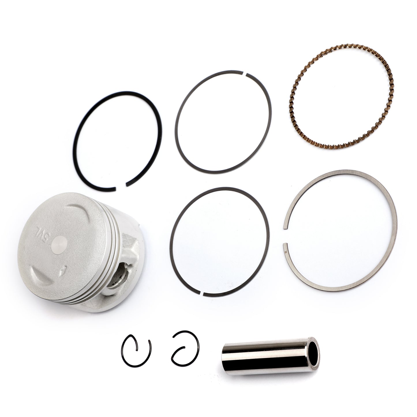 Piston Ring For Yamaha YBR125 YBR125ESD 2005-2011 XT125R XT125X 2005-2008