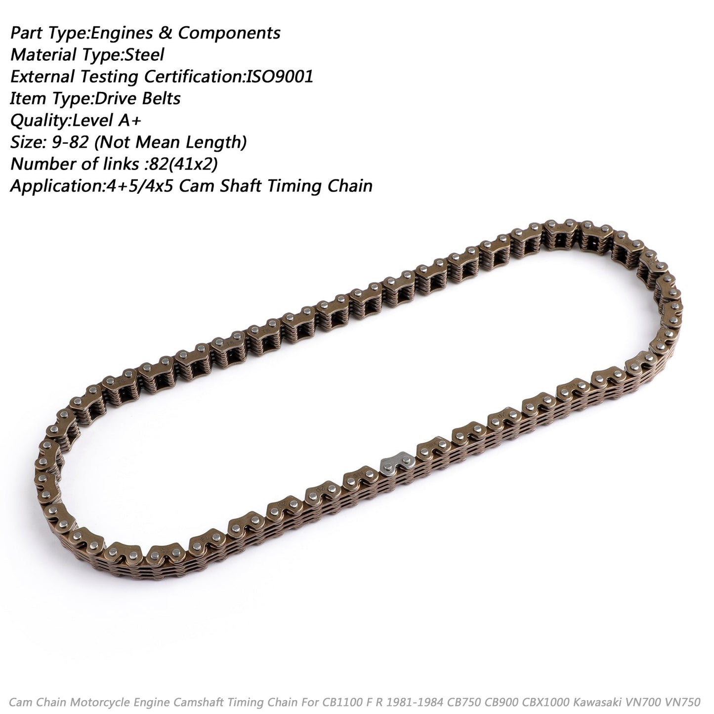 Heavy Duty Drive Chain For Honda Cb750C F K Sc Cb900C Cb900F 79-83 80 81 82