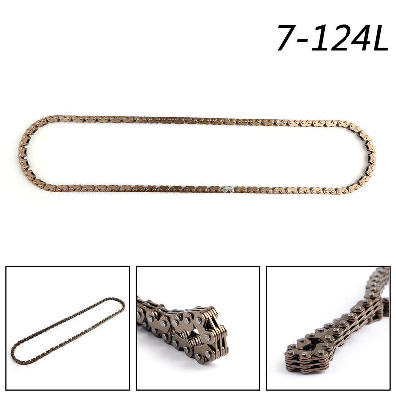 Timing Cam Chain 124L For Suzuki RM-Z450 RMX450Z RM-Z450 05-2018 12760-35G00