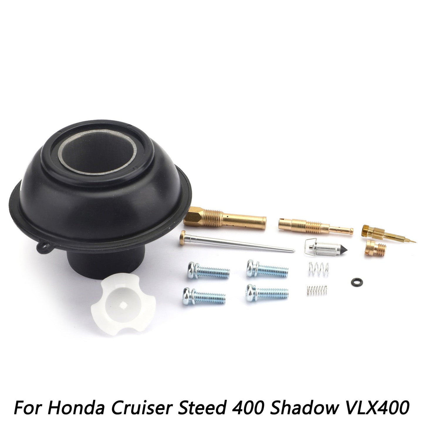 Carburetor Diaphragm Plunger w/Needle Repair Kit For Honda Steed VLX400 Shadow
