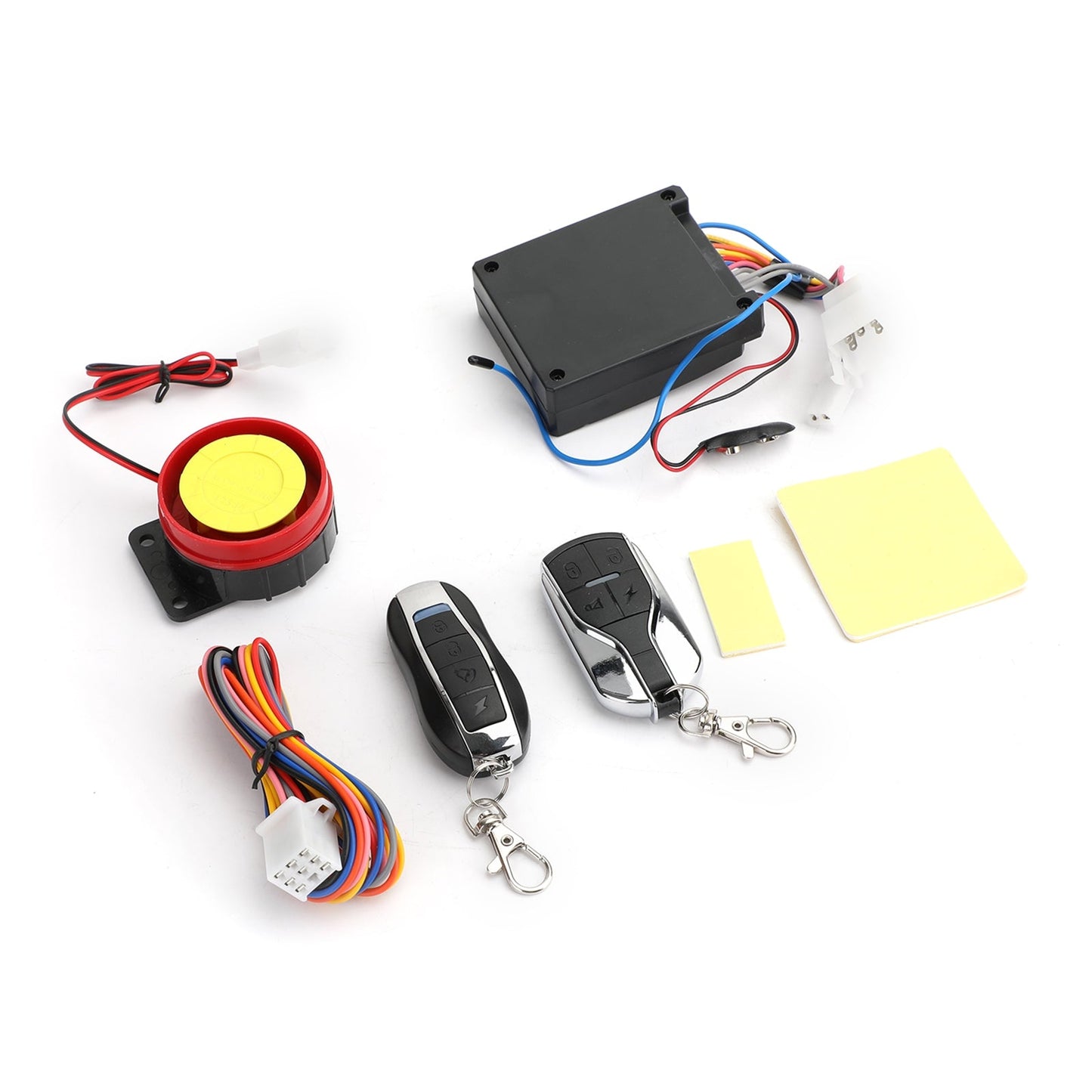 Motorcycle Scooter Anti-theft Security Alarm System Remote Control Engine Start