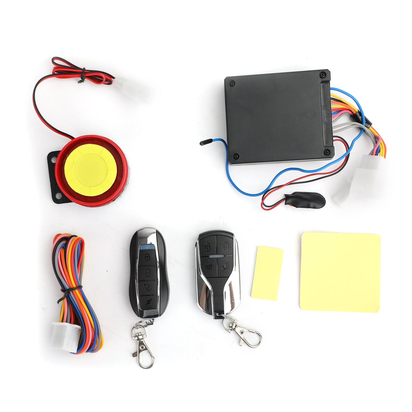 Motorcycle Scooter Anti-theft Security Alarm System Remote Control Engine Start