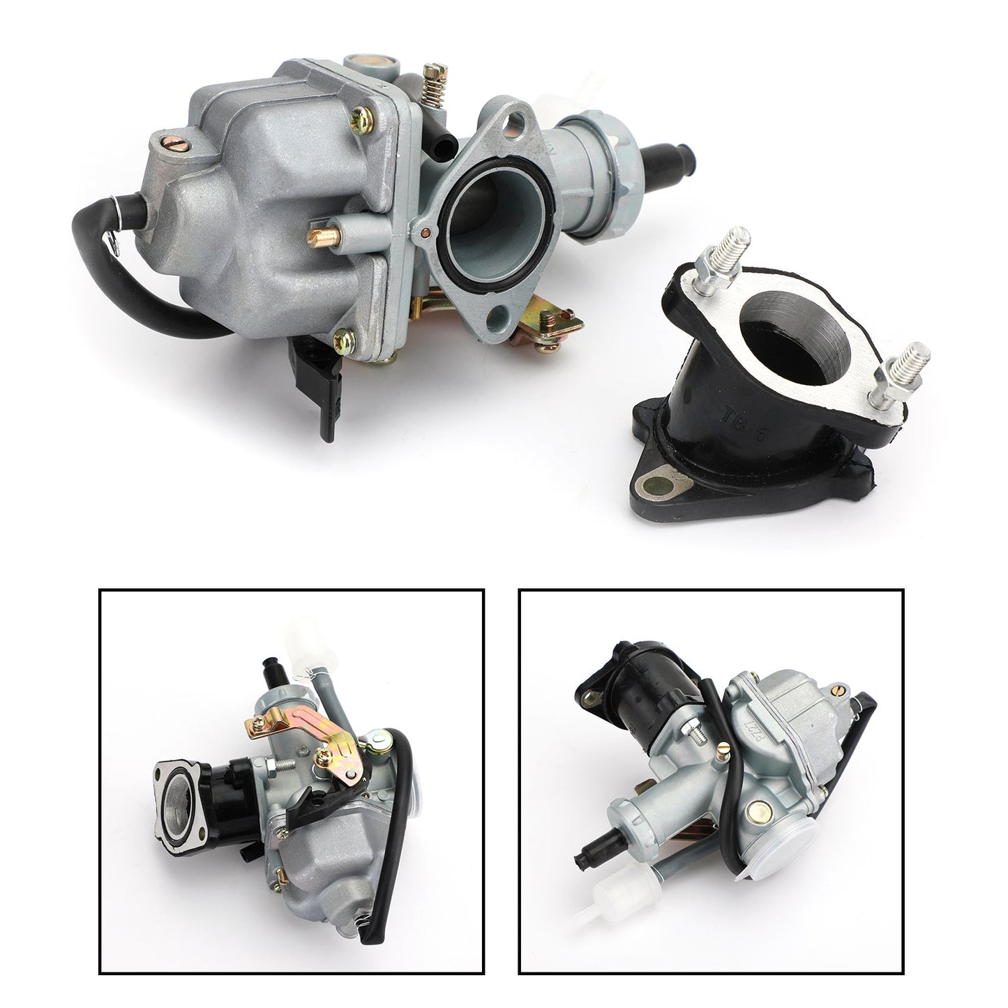 Carburetor & Intake Manifold Boot For Honda ATC185S ATC200ES ATC200E ATC200M