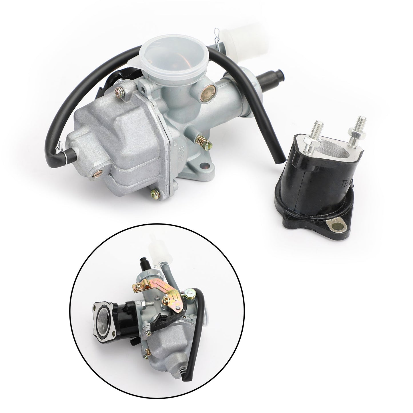 Carburetor & Intake Manifold Boot For Honda ATC185S ATC200ES ATC200E ATC200M