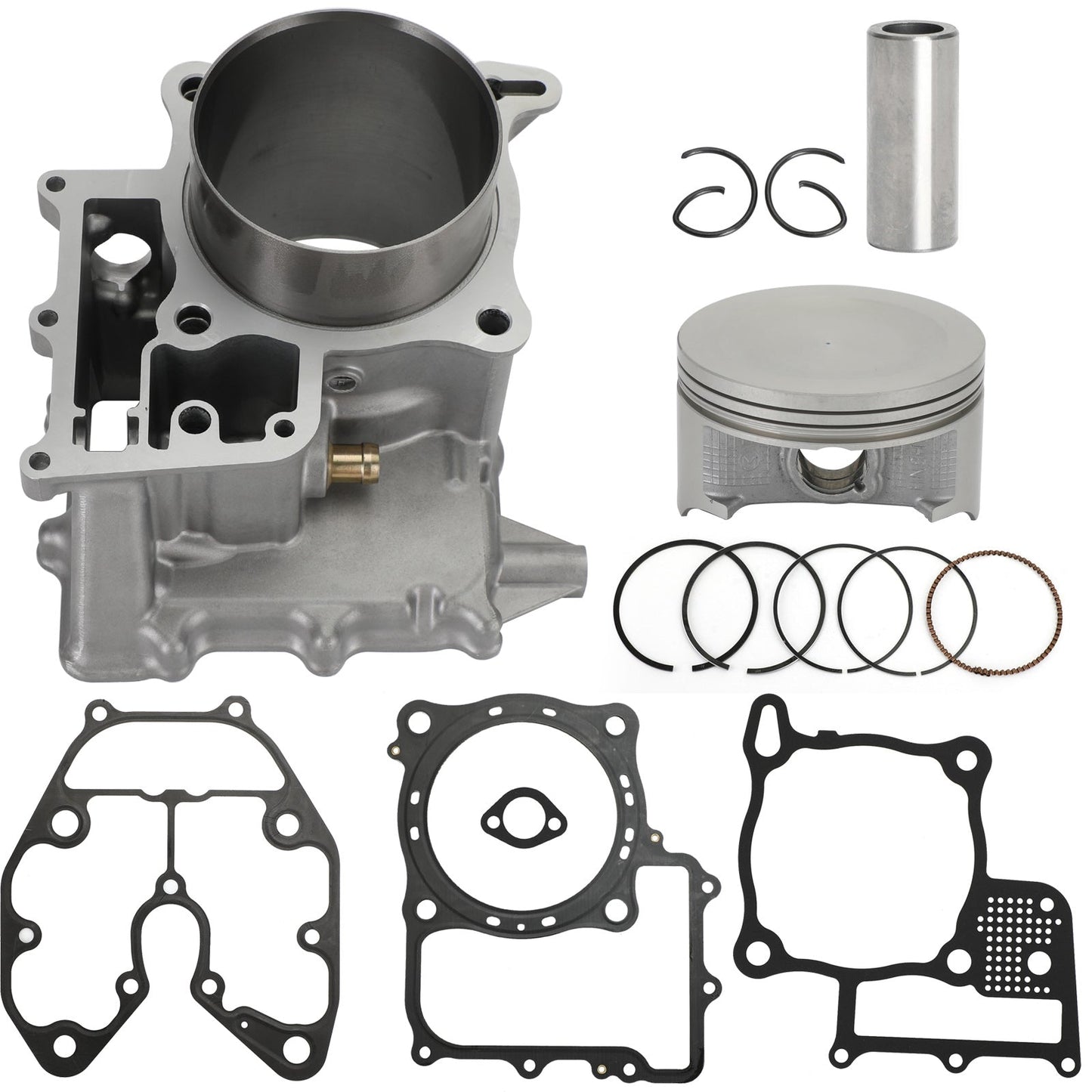 Cylinder Piston Top End Kit For Honda 14-21 SXS700 SXS 700 Pioneer 12100-HN8-A60