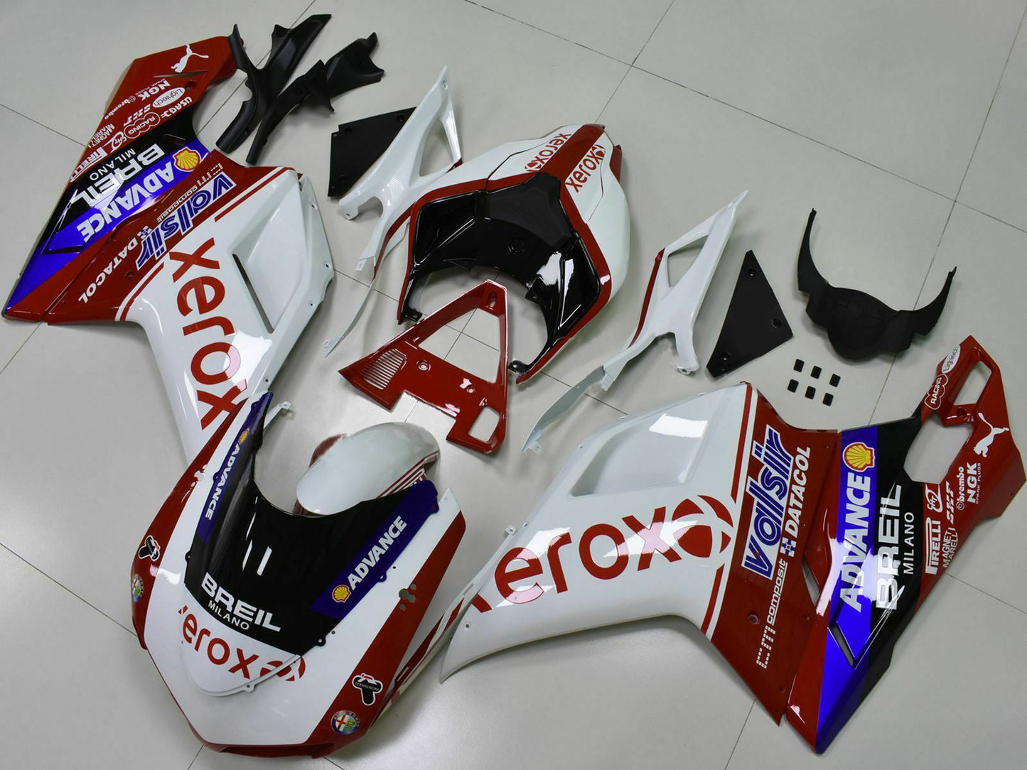 2007-2011 Ducati 1098 1198 848 ABS Fairing Kit Bodywork #21