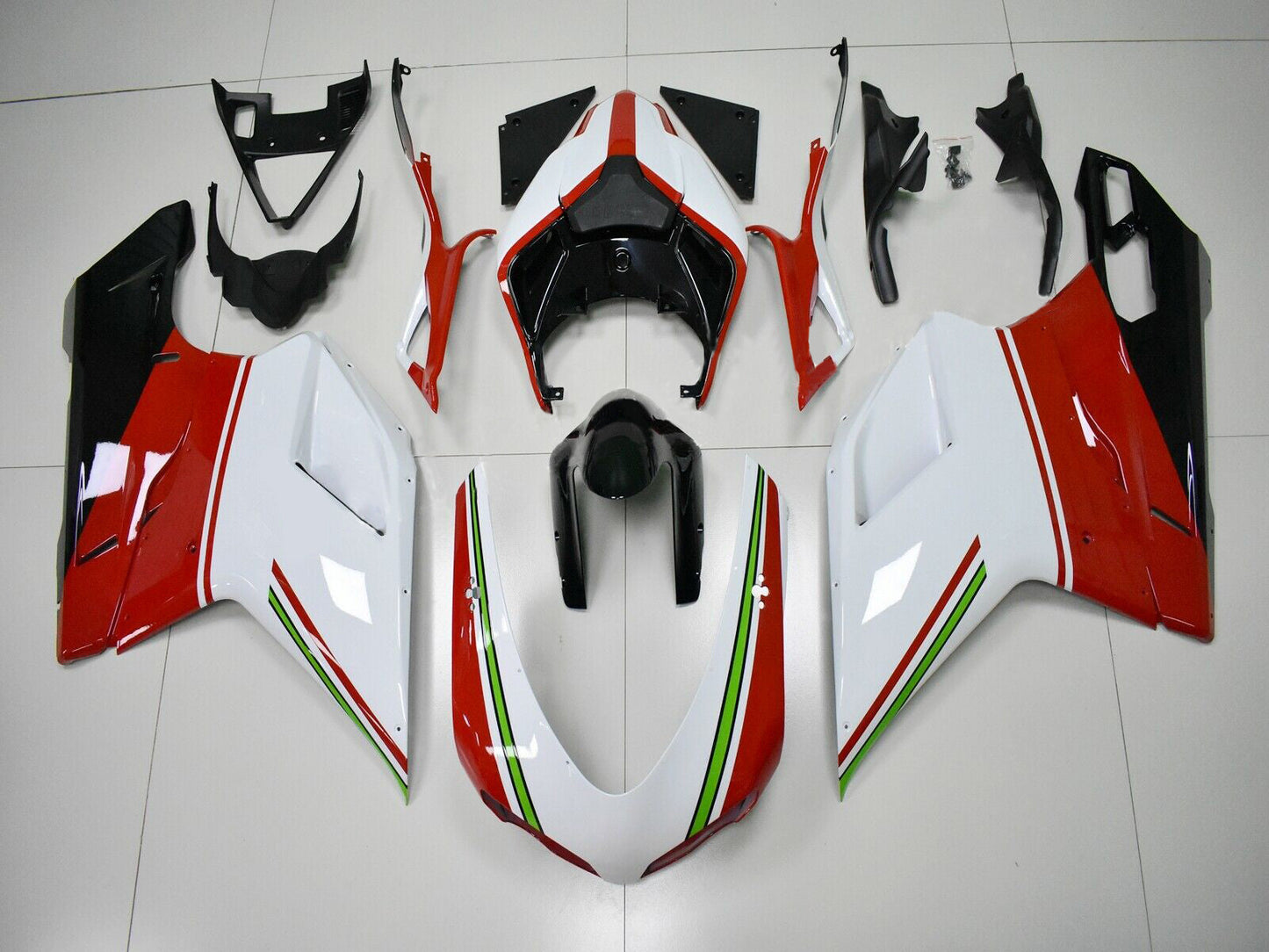 2007-2011 Ducati 1098 1198 848 ABS Fairing Kit Bodywork #21