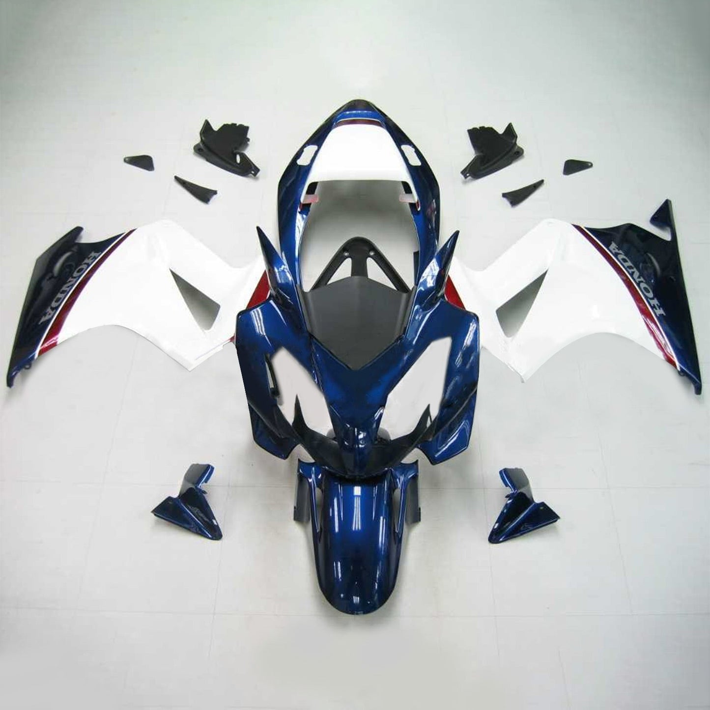 2002-2012 Honda VFR800 Injection ABS Plastic Bodywork Fairing 001# #1