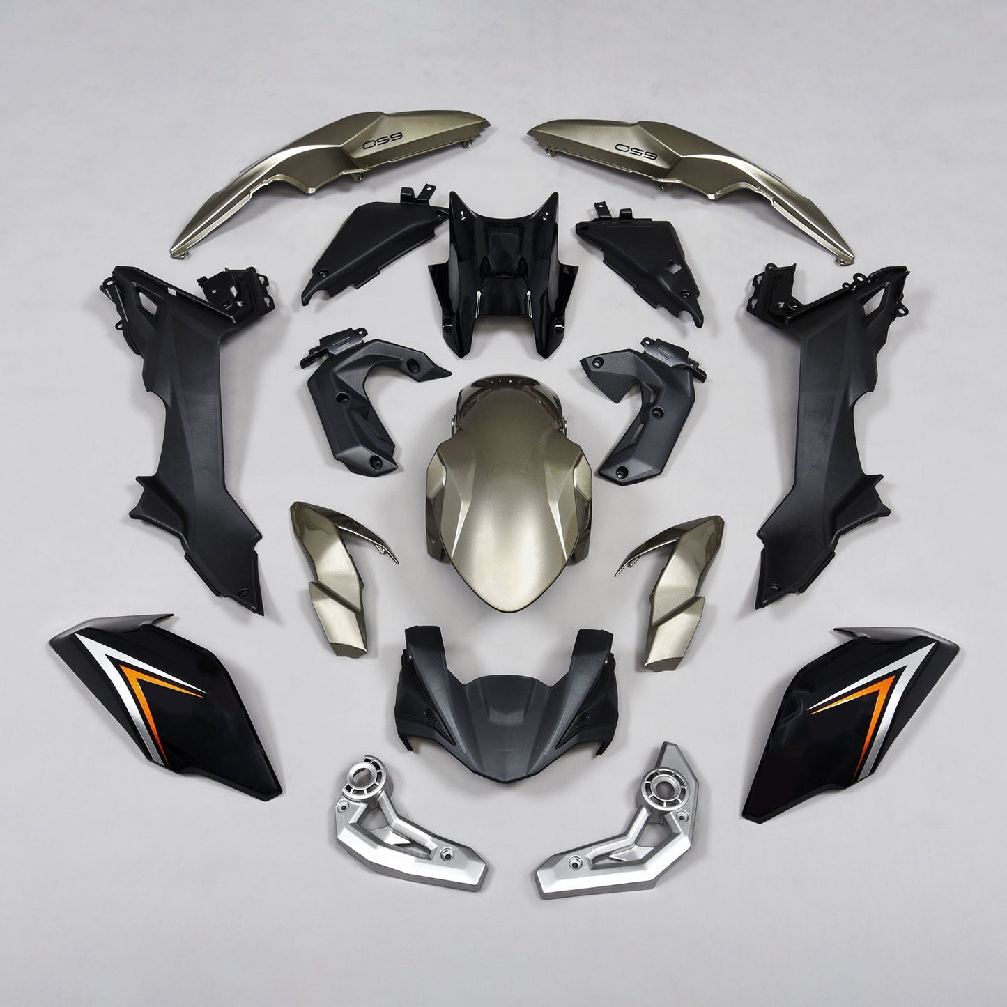 2017-2019 Kawasaki Z650 Amotopart Fairing Kit Fit