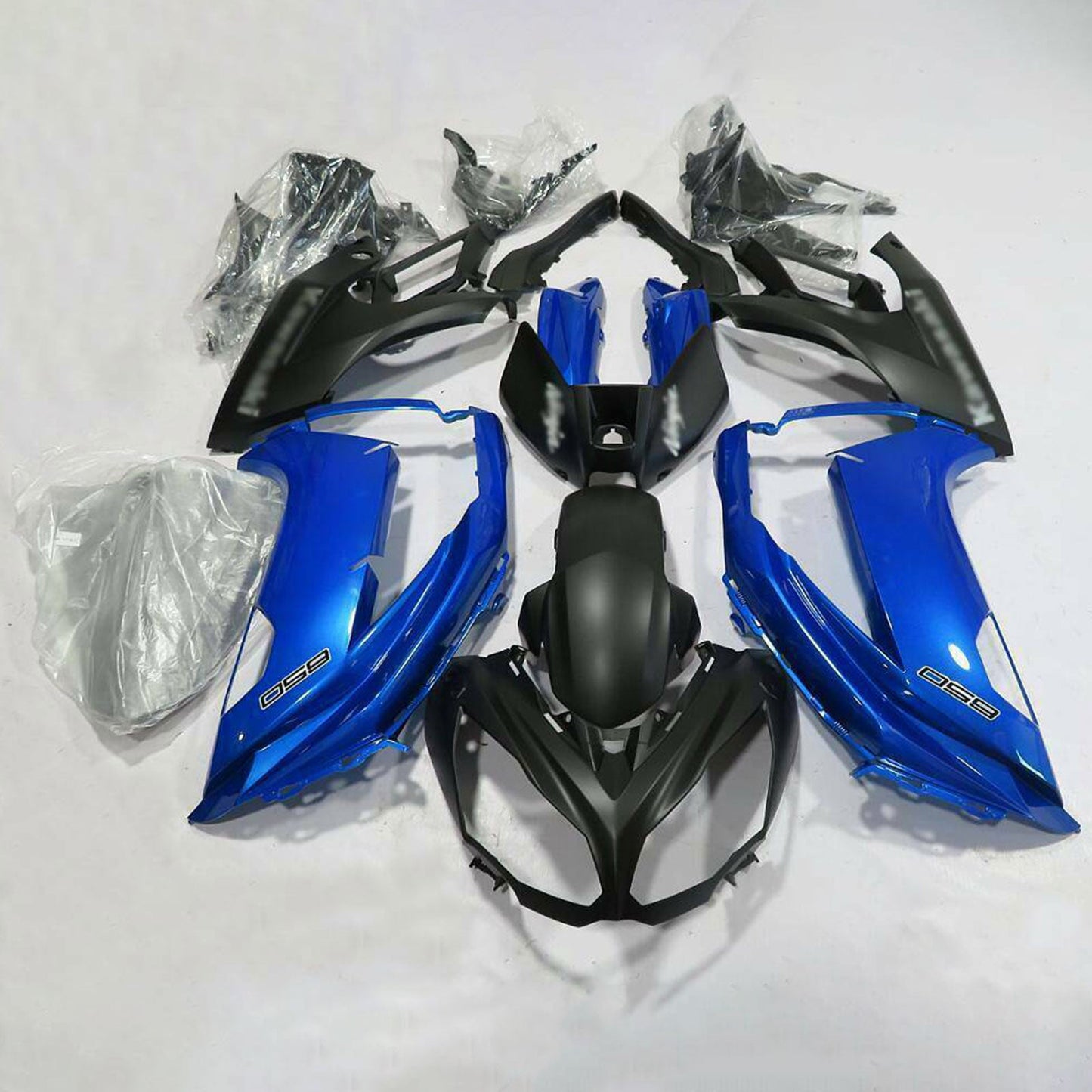 2012-2016 Kawasaki Ninja 650 ER-6F EX650 Amotopart Injection Fairing Kit Plastic 01# #1