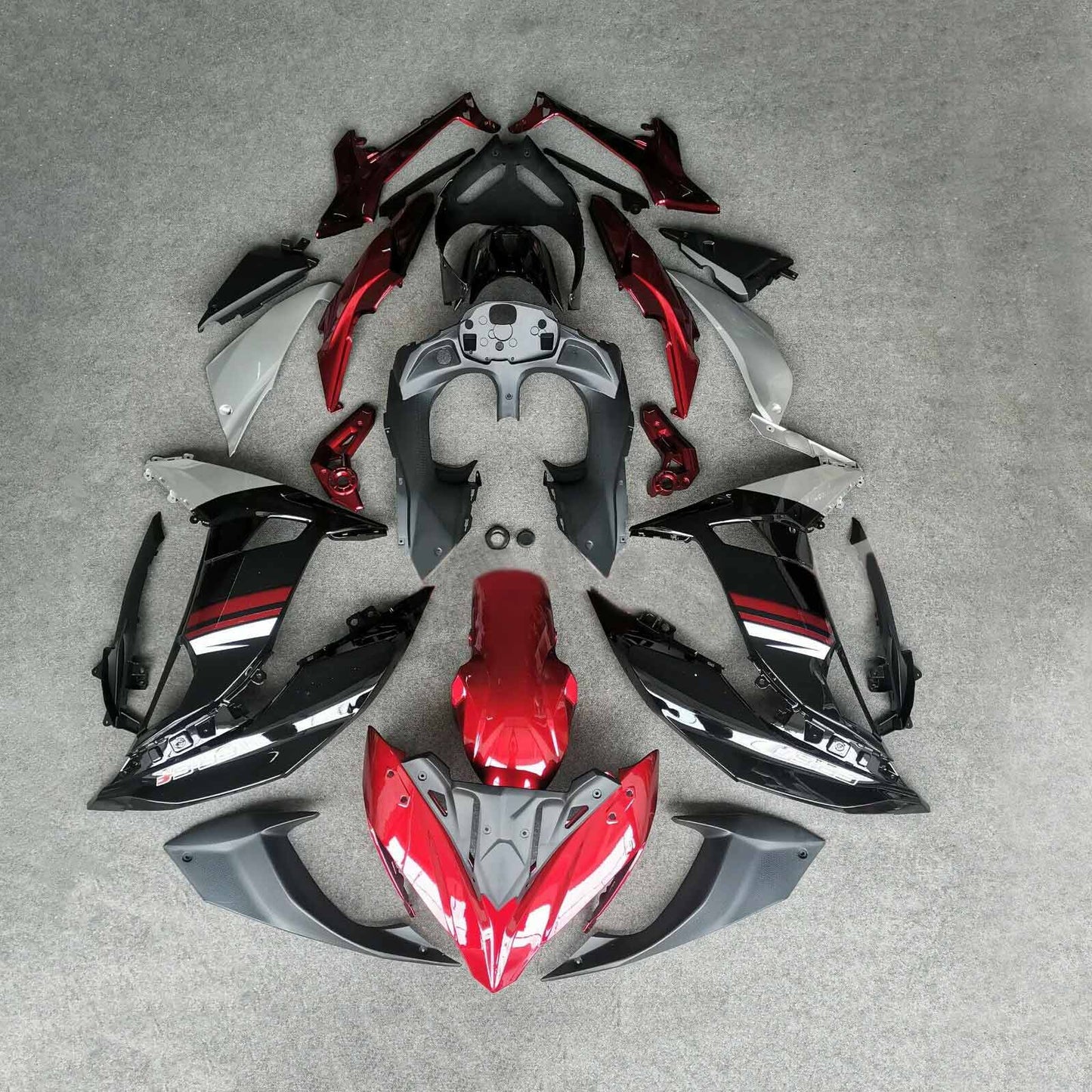 2017-2019 Kawasaki Ninja 650 ER-6F EX650 01# Injection Fairing Kit Plastic