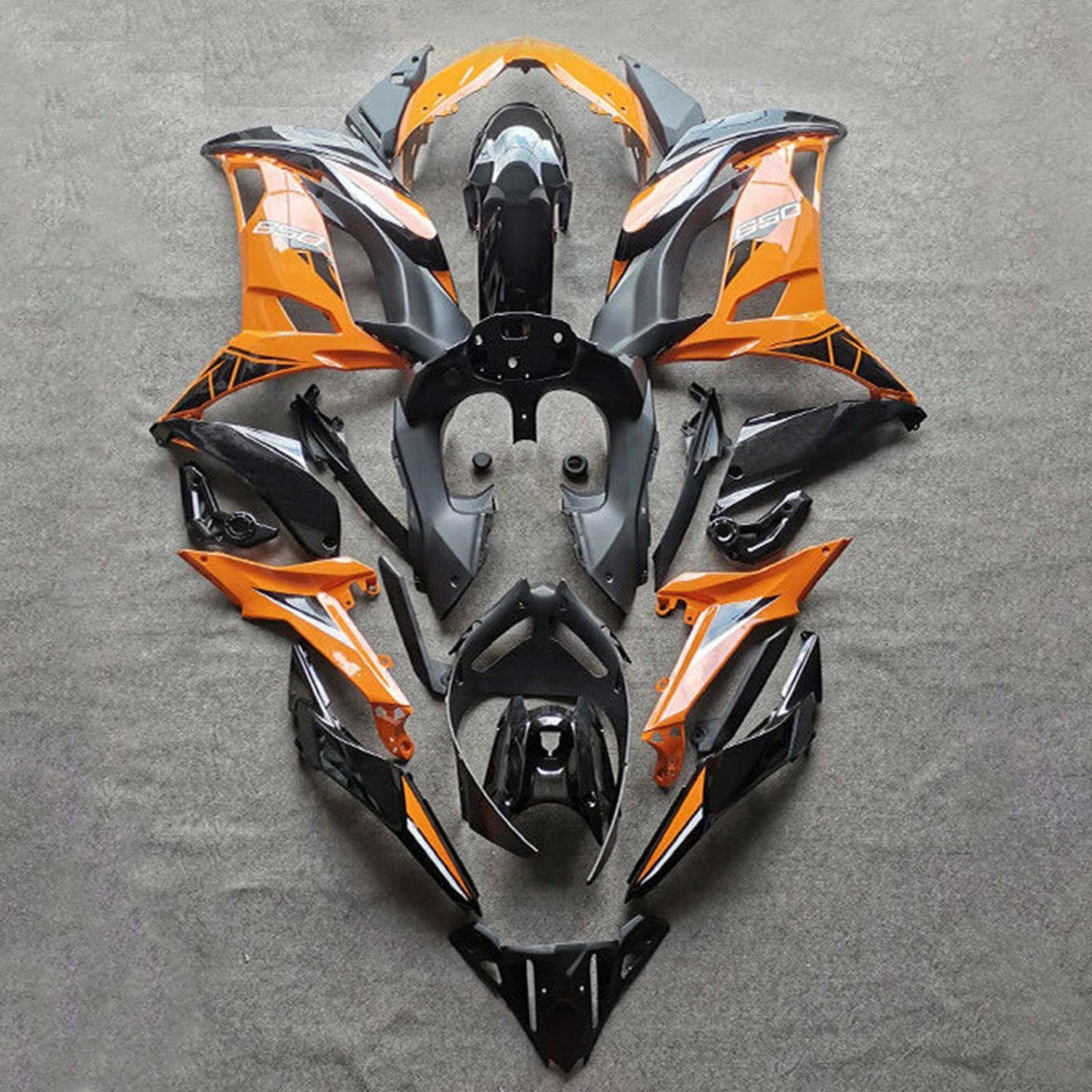 2017-2019 Kawasaki Ninja 650 ER-6F EX650 01# Injection Fairing Kit Plastic