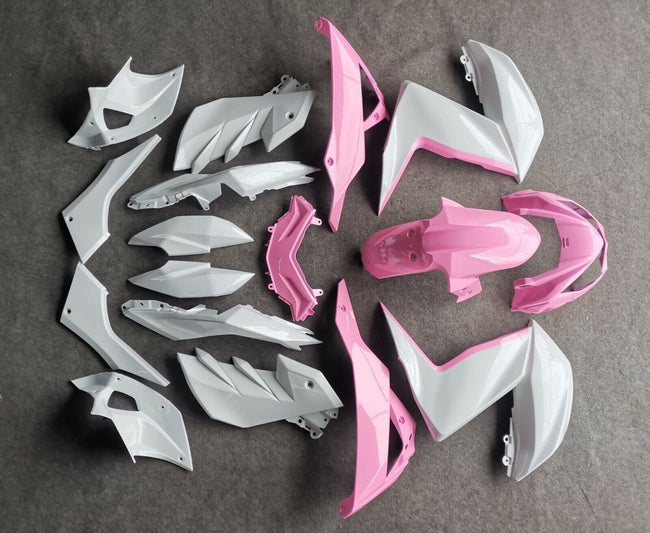 2015-2016 Kawasaki Z250 Z300 Amotopart Injection Fairing Kit Bodywork Plastic ABS #102