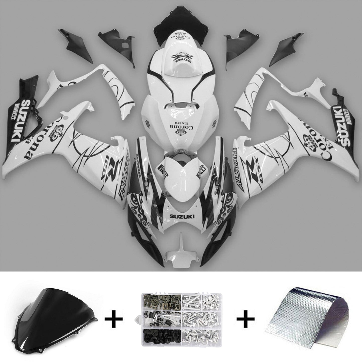 2006-2007 Amotopart Suzuki GSXR 600/750 Fairing Kit Fairings