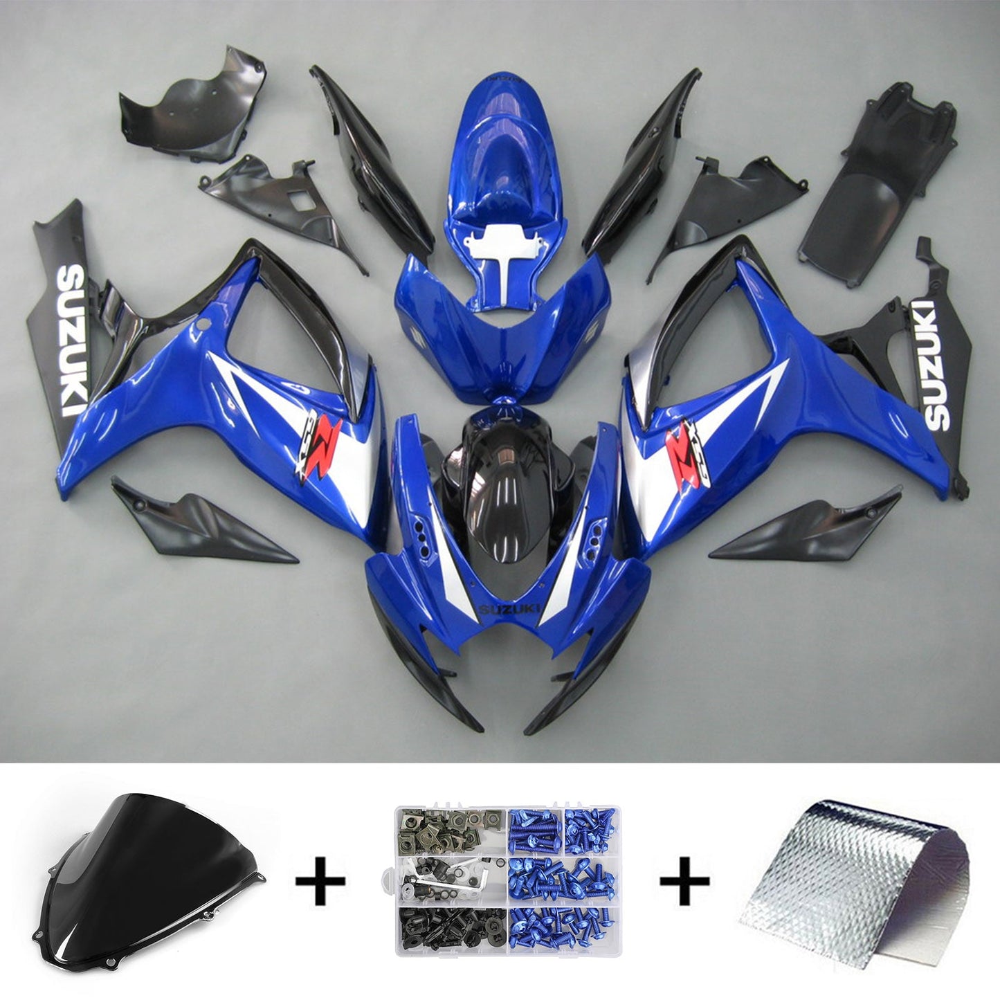 2006-2007 Amotopart Suzuki GSXR 600/750 Fairing Kit Fairings