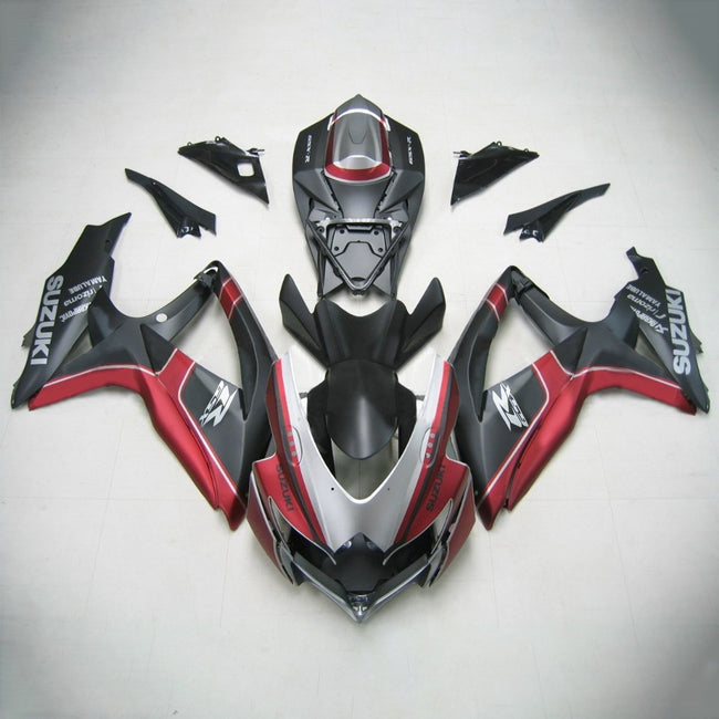 2008-2010 Suzuki GSXR 600/750 K8 Amotopart Injection Fairing Kit Bodywork Plastic ABS #103