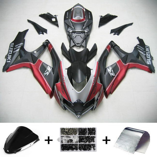 2008-2010 Suzuki GSXR 600/750 K8 Amotopart Injection Fairing Kit Bodywork Plastic ABS #103