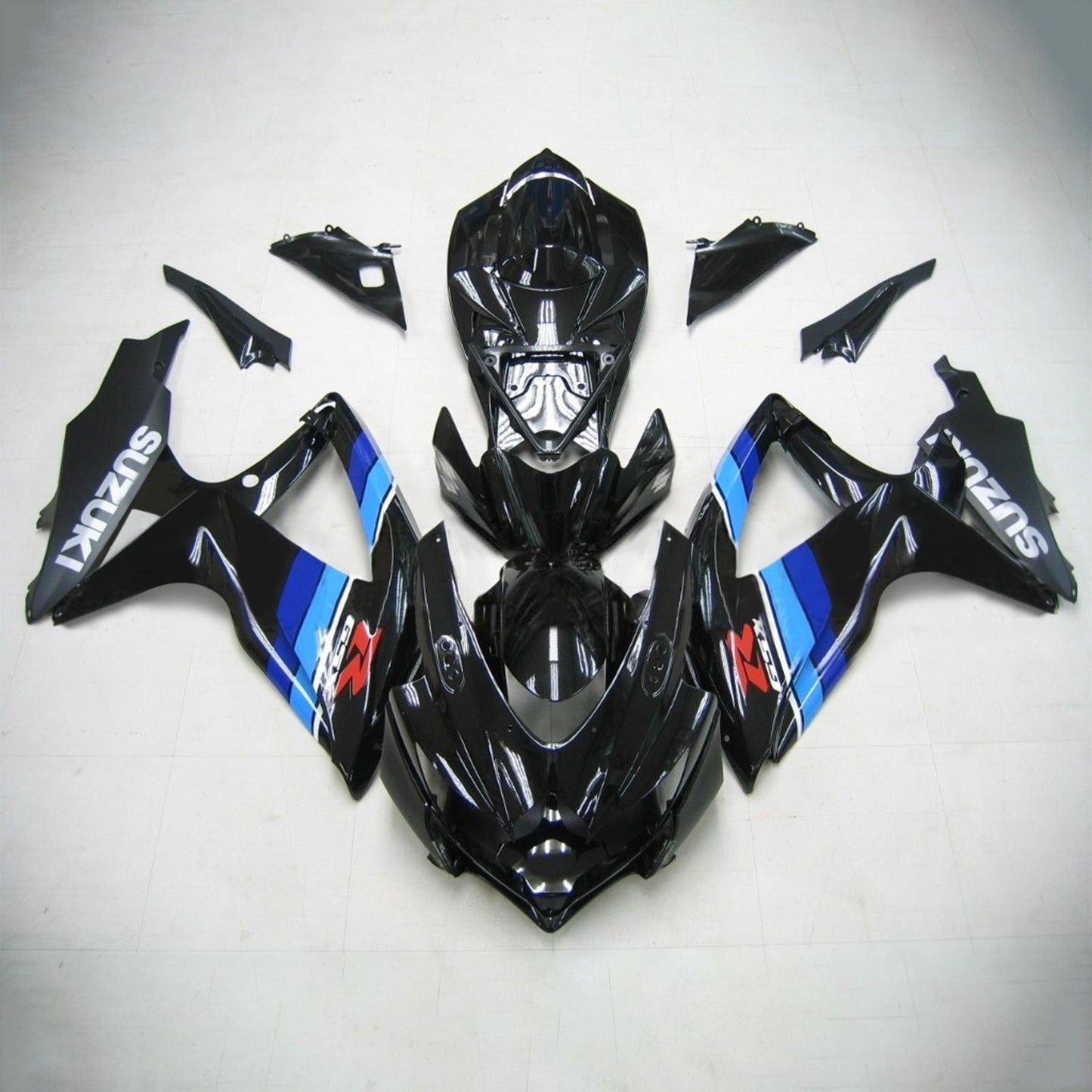 2008-2010 Suzuki GSXR 600/750 K8 Amotopart Injection Fairing Kit Bodywork Plastic ABS #108