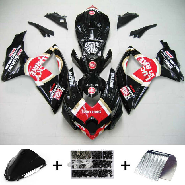 2008-2010 Suzuki GSXR 600/750 K8 Amotopart Injection Fairing Kit Bodywork Plastic ABS #137