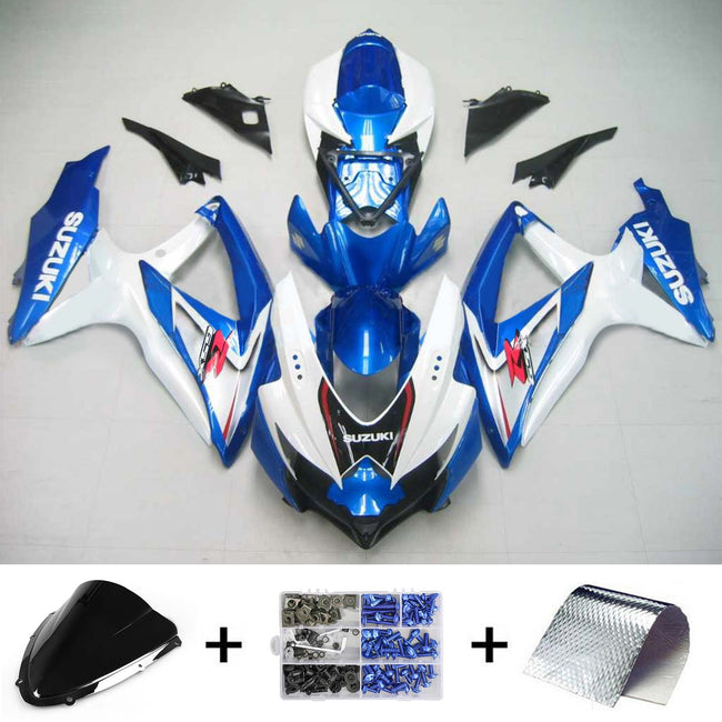 2008-2010 Suzuki GSXR 600/750 K8 Amotopart Injection Fairing Kit Bodywork Plastic ABS #139