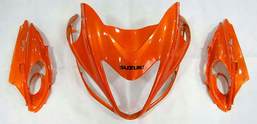 2008-2020 Suzuki GSX 1300 Hayabusa Orange Metallic & Black Hayabusa Racing Amotopart Fairings