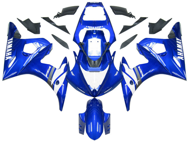 2003-2004 Yamaha R6 Amotopart Fairing Blue Kit