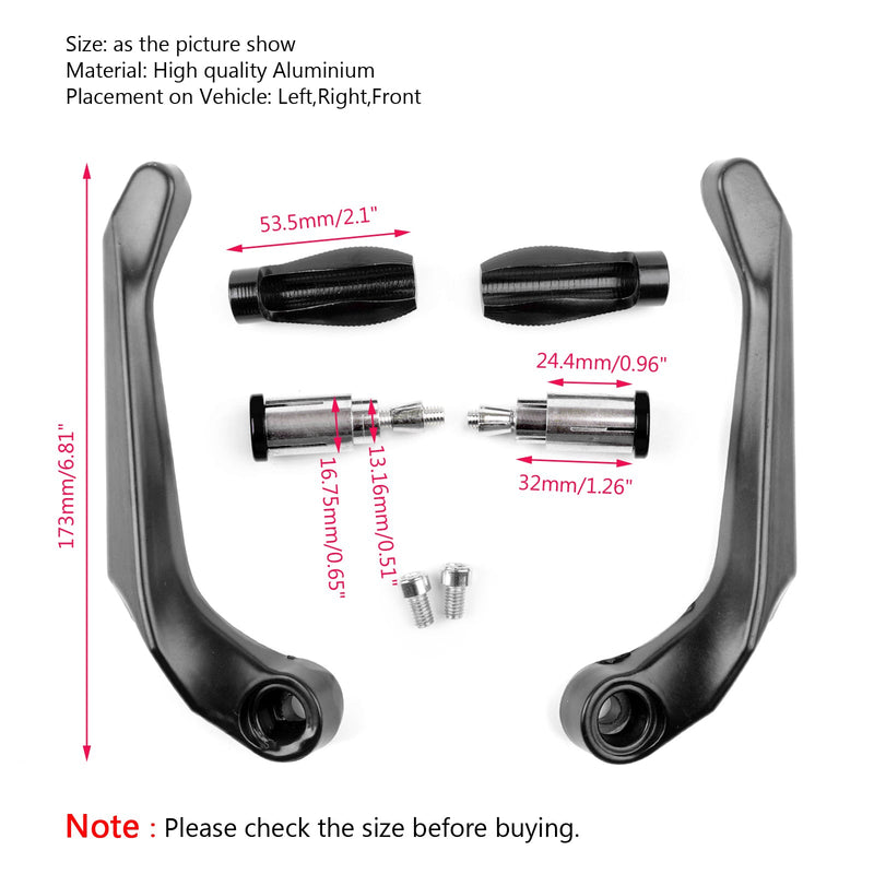 22mm Brake Clutch Lever Protector Handlebar For Honda CBR KTM 69 BMW R12GS