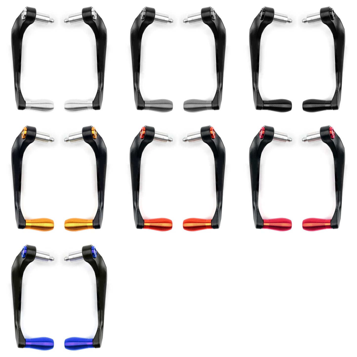 22mm Brake Clutch Lever Protector Handlebar For Honda CBR KTM 690 BMW R1200GS