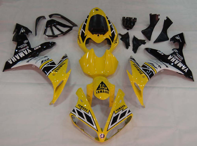 2004-2006 Yamaha YZF 1000 R1 Amotopart Injection Fairing Kit Bodywork Plastic ABS #10