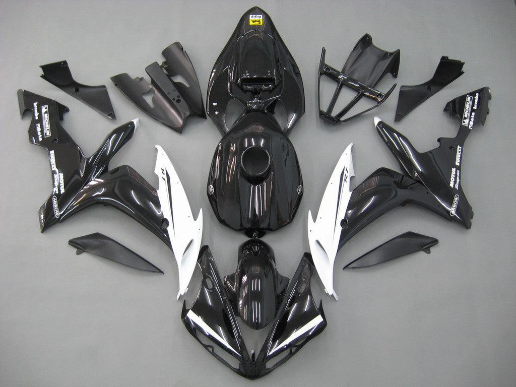 For YZF 1000 R1 2004-2006 Bodywork Fairing Black ABS Injection Molded Plastics Set