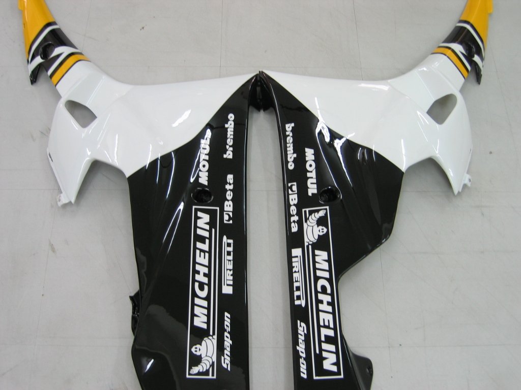 2006-2007 Yamaha YZF-R6 Yellow White Black Motul R6 Racing Amotopart Fairings Customs Fairing