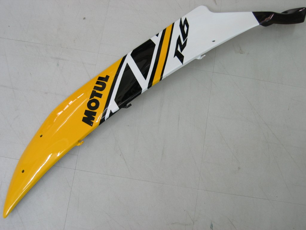 2006-2007 Yamaha YZF-R6 Yellow White Black Motul R6 Racing Amotopart Fairings Customs Fairing