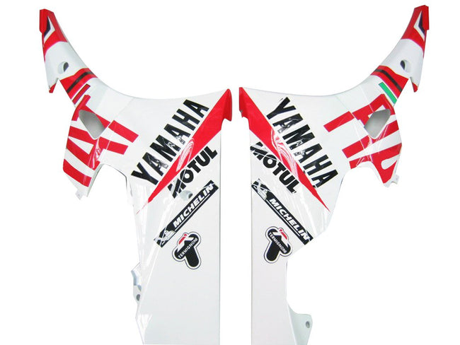 2006-2007 Yamaha YZF-R6 White Red No.46 FIAT R6 Racing Amotopart Fairings Customs Fairing