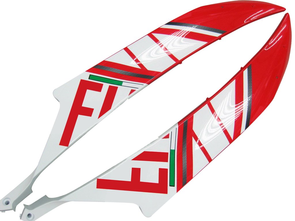 2006-2007 Yamaha YZF-R6 White Red No.46 FIAT R6 Racing Amotopart Fairings Customs Fairing