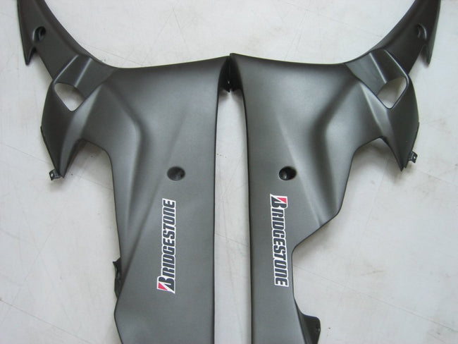 2006-2007 Yamaha YZF-R6 Black Matte Bridgestone R6 Racing Amotopart Fairings Customs Fairing