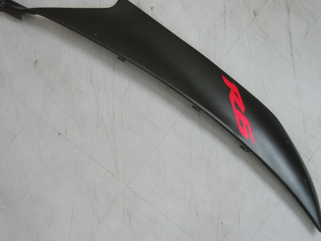 2006-2007 Yamaha YZF-R6 Black Matte Bridgestone R6 Racing Amotopart Fairings Customs Fairing