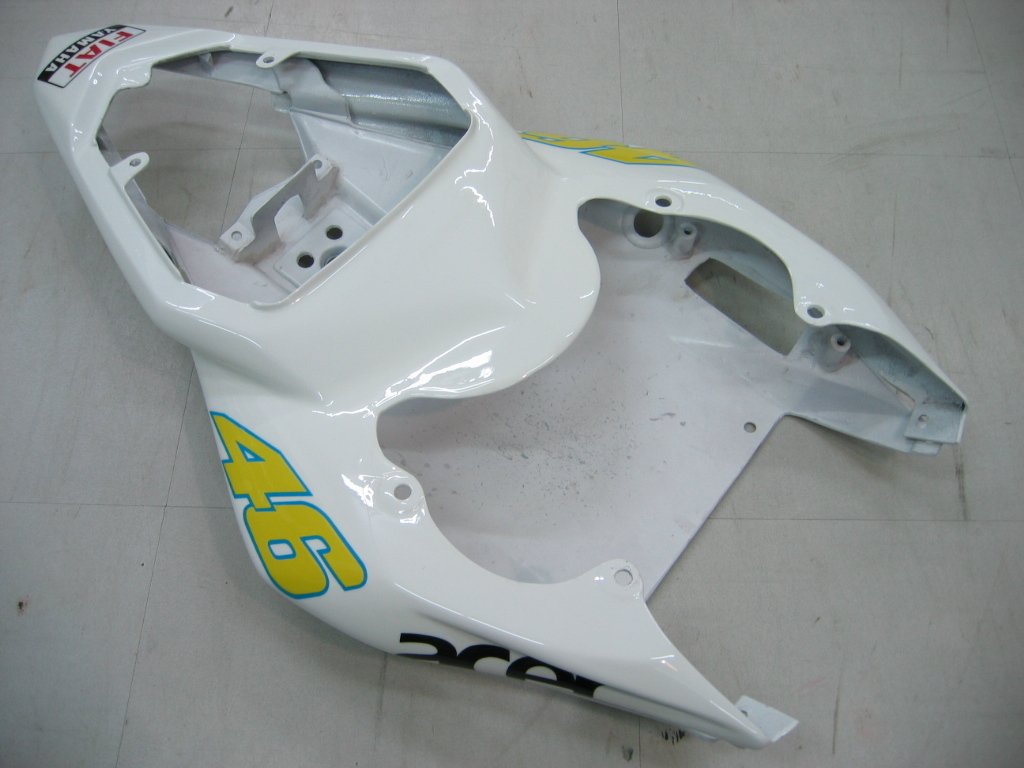 2006-2007 Yamaha YZF-R6 White Blue No.46 FIAT R6 Racing Amotopart Fairings Customs Fairing