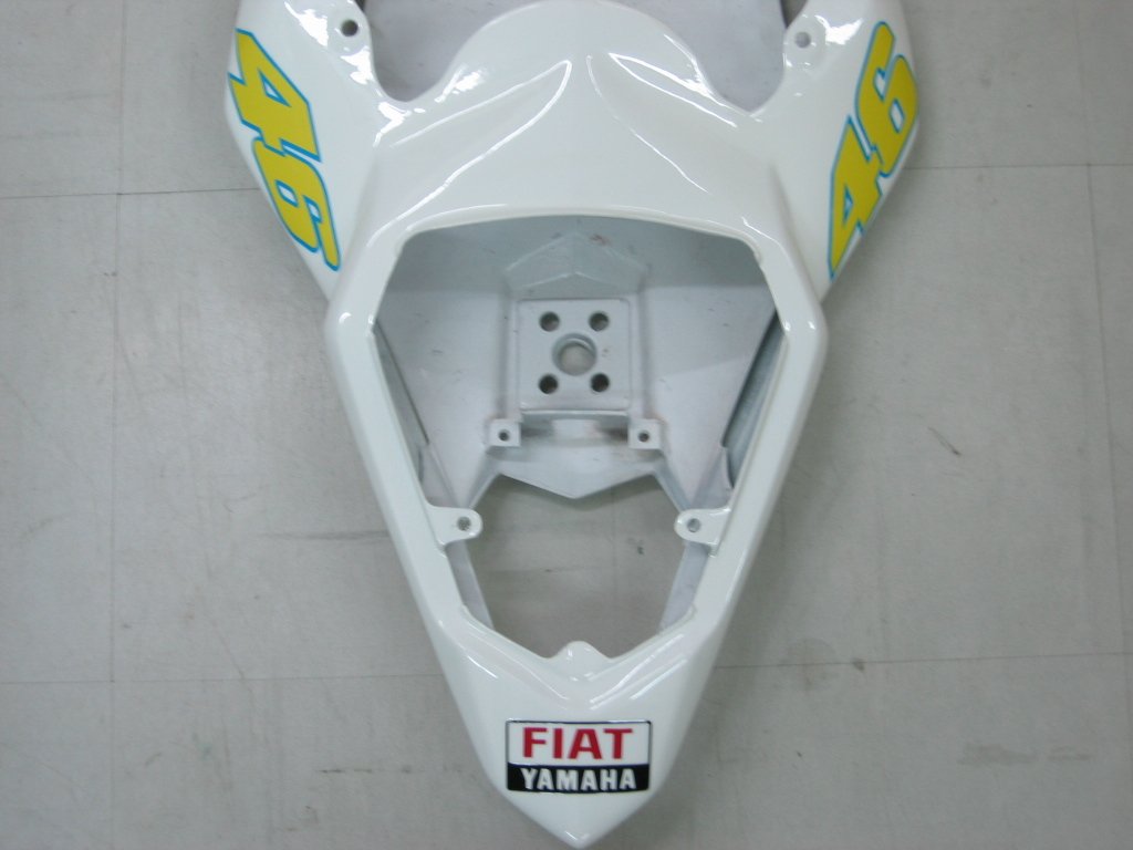 2006-2007 Yamaha YZF-R6 White Blue No.46 FIAT R6 Racing Amotopart Fairings Customs Fairing