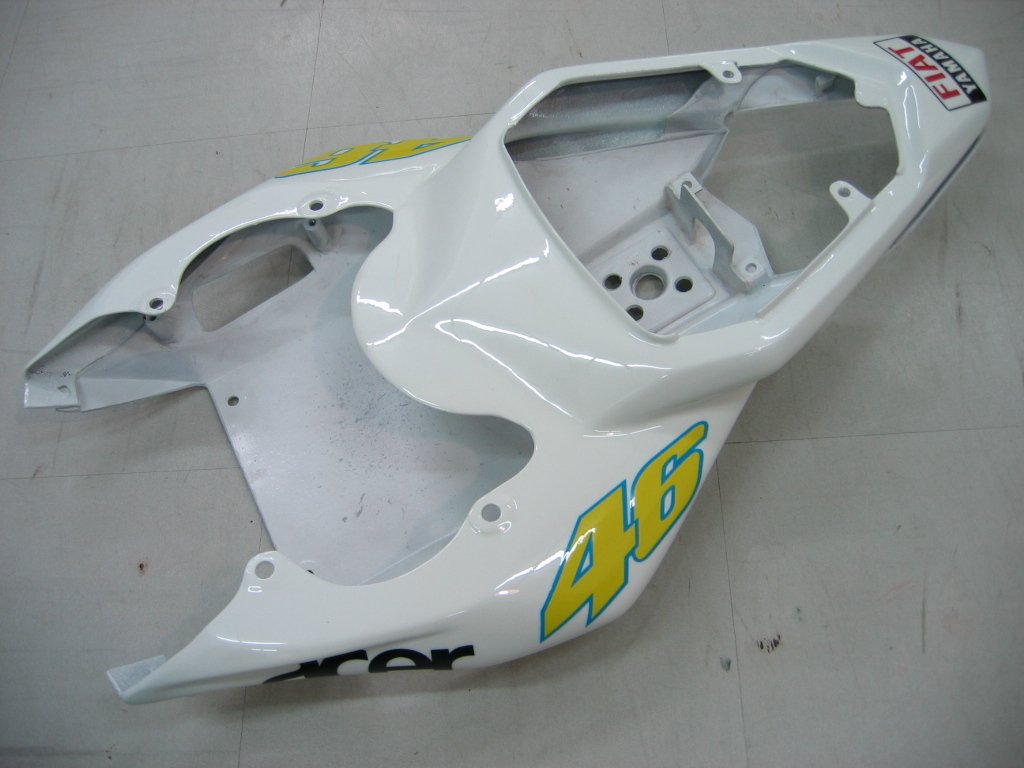 2006-2007 Yamaha YZF-R6 White Blue No.46 FIAT R6 Racing Amotopart Fairings Customs Fairing