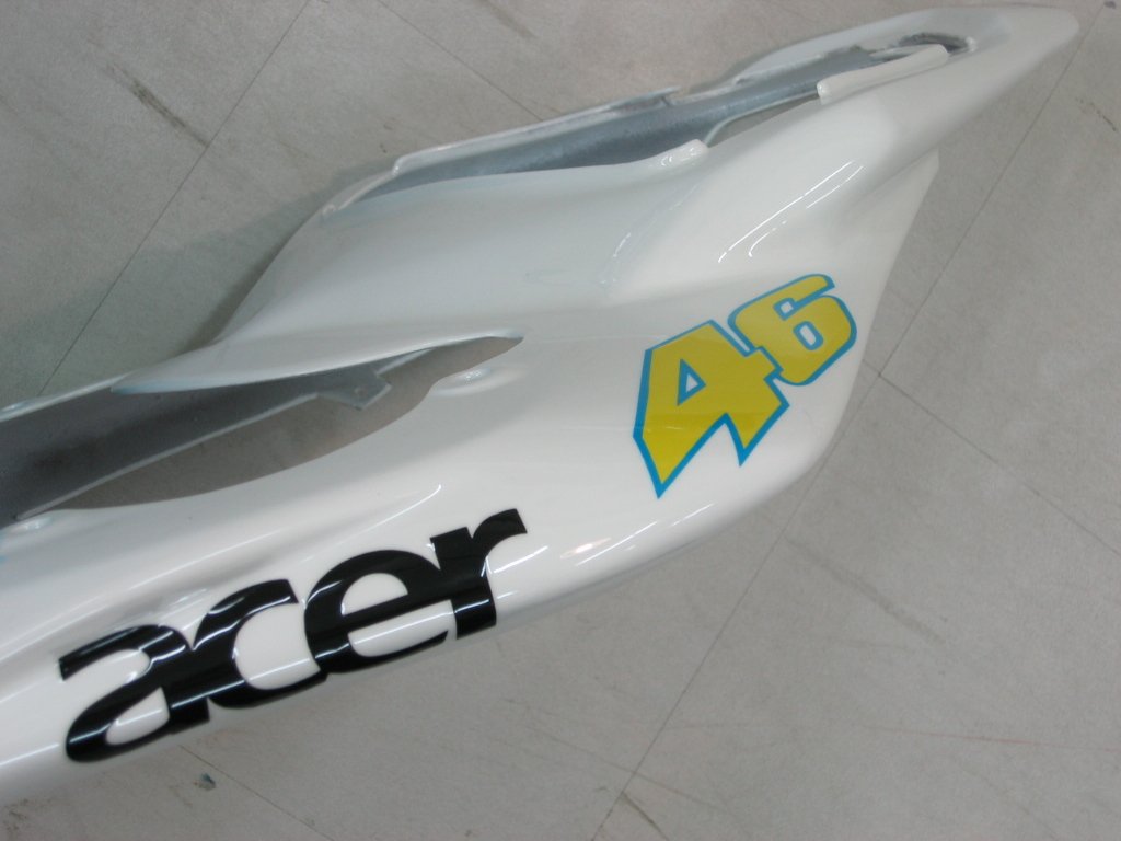 2006-2007 Yamaha YZF-R6 White Blue No.46 FIAT R6 Racing Amotopart Fairings Customs Fairing