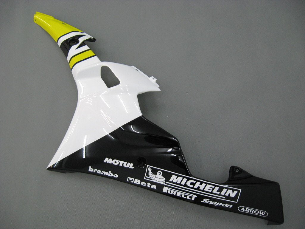 2006-2007 Yamaha YZF-R6 Yellow White Black R6 Racing Amotopart Fairings Customs Fairing