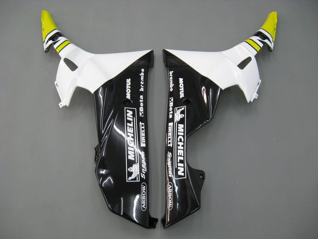 2006-2007 Yamaha YZF-R6 Yellow White Black R6 Racing Amotopart Fairings Customs Fairing