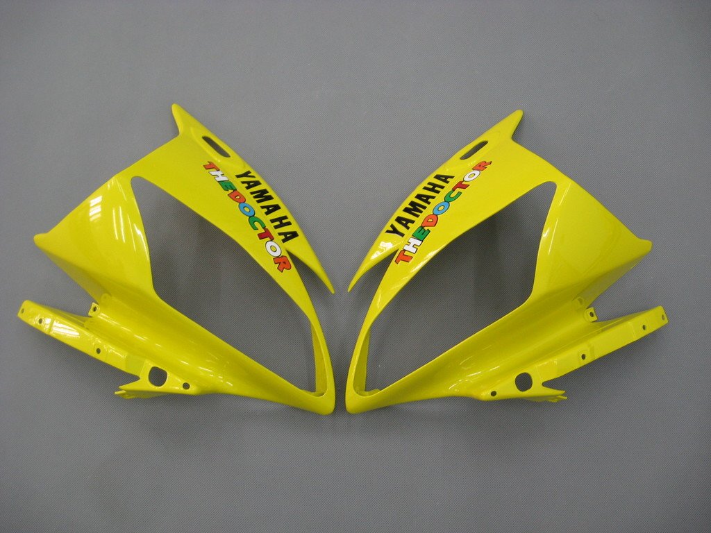 2006-2007 Yamaha YZF-R6 Yellow Blue No.46 Camel R6 Racing Amotopart Fairings Customs Fairing