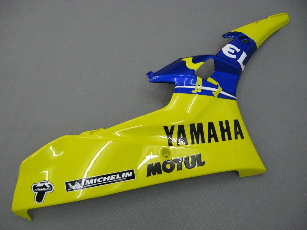 2006-2007 Yamaha YZF-R6 Yellow Blue No.46 Camel R6 Racing Amotopart Fairings Customs Fairing