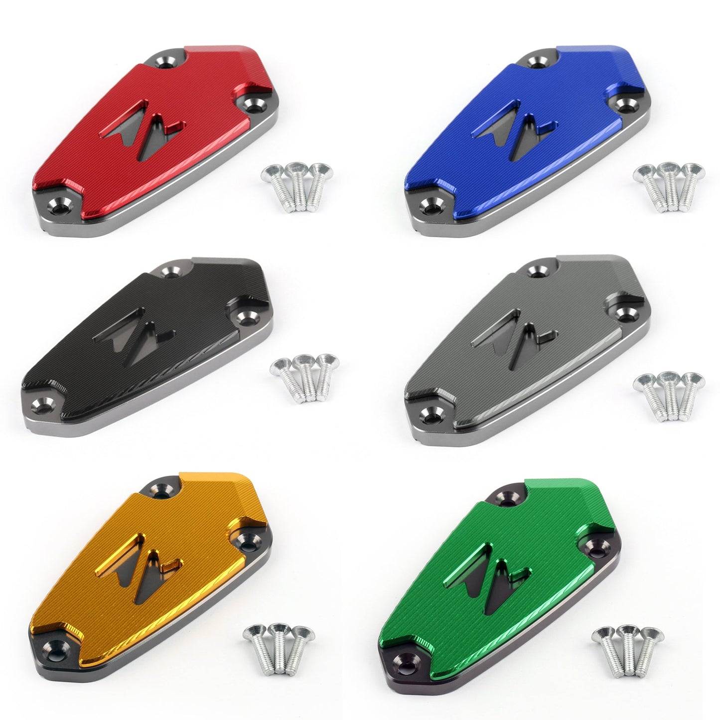 CNC Front Brake Fluid Reservoir Cover Cap For Kawasaki Z1000 2010-2015